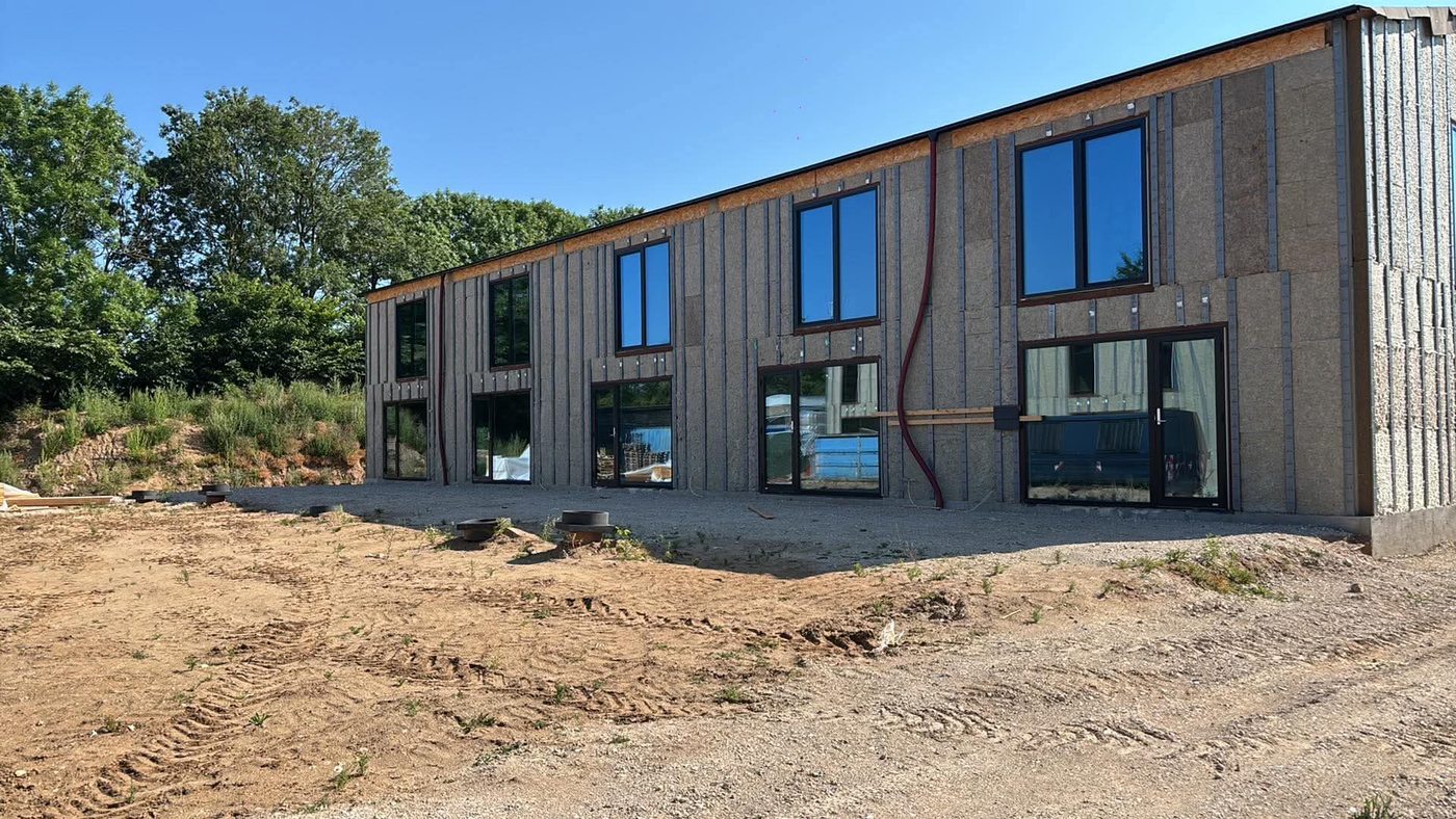 Vinduesmontage i nyt lejlighedskompleks i Fredericia