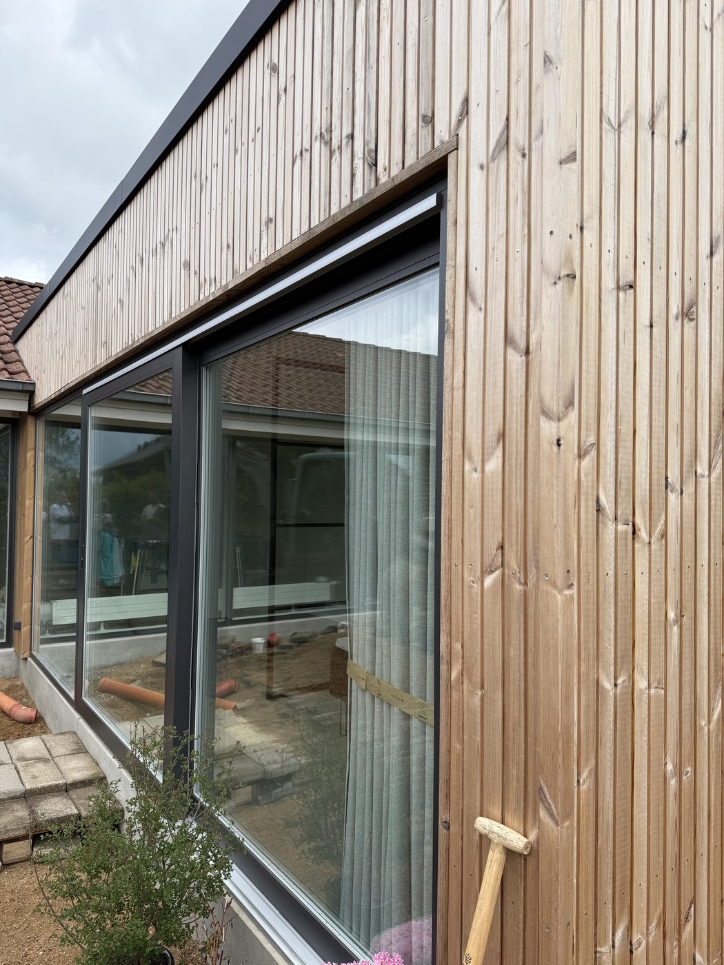 Tilbygning i Thermowood, Bredballe – billede 2
