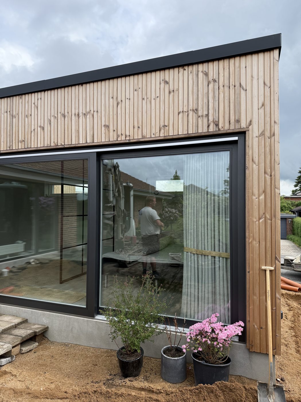 Tilbygning i Thermowood, Bredballe – billede 3