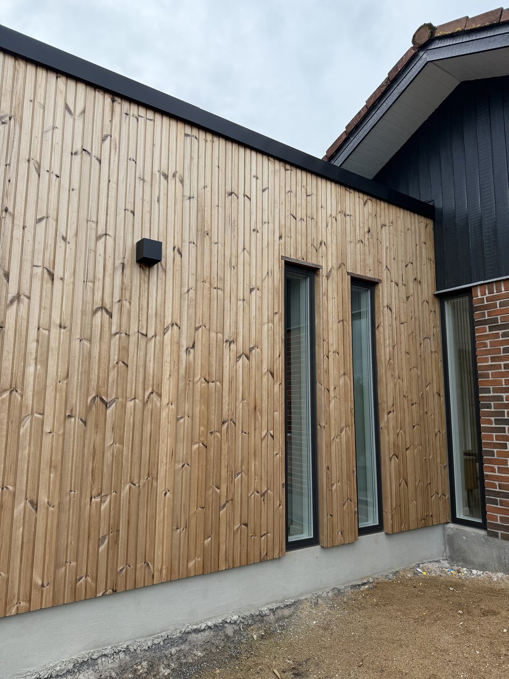 Tilbygning i Thermowood, Bredballe – billede 4